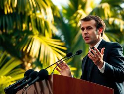 Pidato Macron Menyoroti Isu Penting di Indonesia